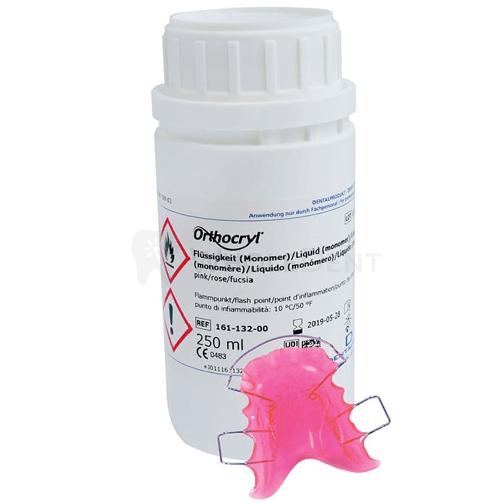 Dentaurum Orthocryl Pink Acryl Liquid 250 мл жидкий акрил