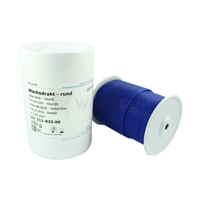 Dentaurum Round Wax Wire Rolls - Blue