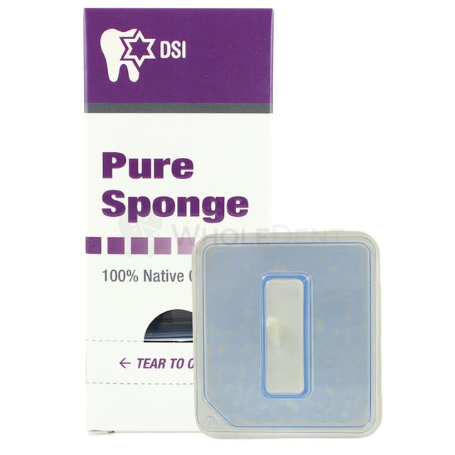 DSI Pure Sponge Collagen Plug, Individual Packaging-Collagen Sponge-WholeDent.com