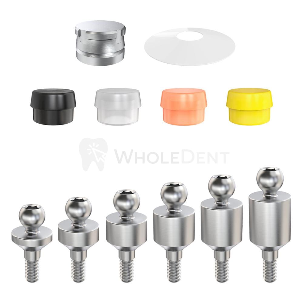 GDT Ball Attachment Slim Platform Premium Kit-Ball Attachments-WholeDent.com