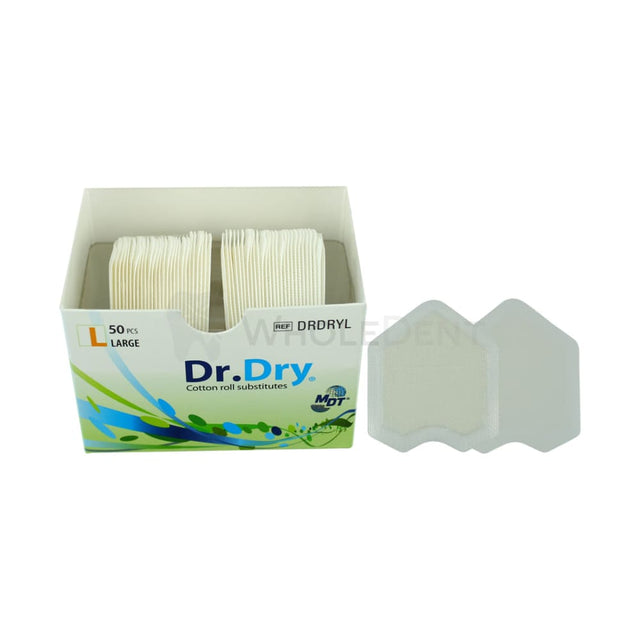 Mdt Dr.dry Cotton Roll Substitute Pads - 50Pcs