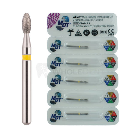  Mdt Egg 277 Fg Diamond Burs 