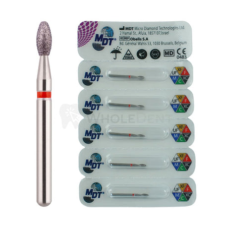 Mdt Egg 277 Fg Diamond Burs