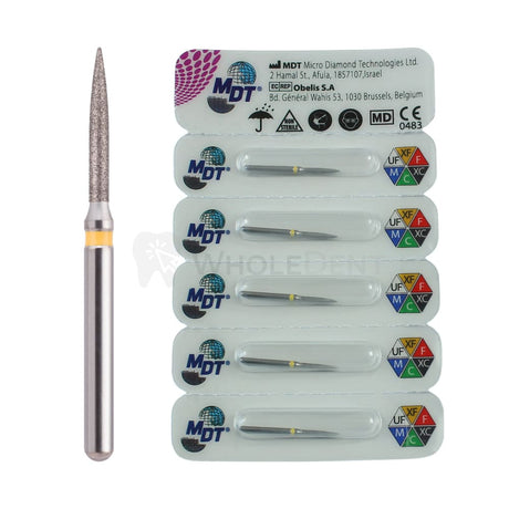  Mdt Flame 249 Fg Diamond Burs 