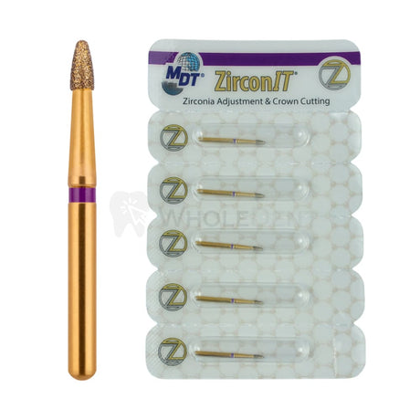  Mdt Flame Z246 Fg Zirconit Adj Diamond Burs 