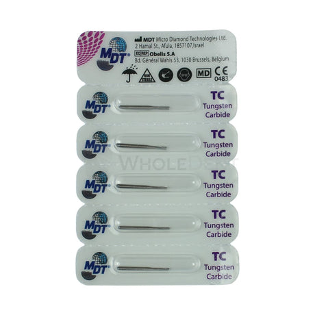 Mdt Flat Fissure Plain Cut Fg Carbide Burs