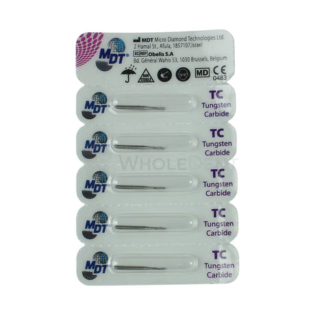 Mdt Flat Fissure Plain Cut Fg Carbide Burs