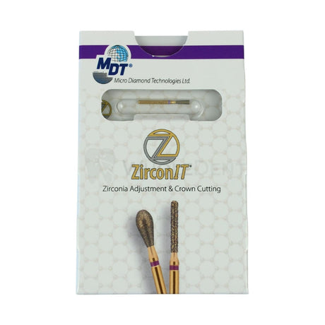  Mdt Inverted Cone Z225 Fg Zirconit Adj Diamond Burs 