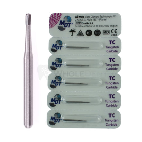 Mdt Pear Fg Carbide Burs