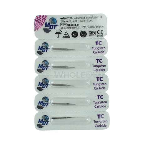 Mdt Pear Fg Carbide Burs