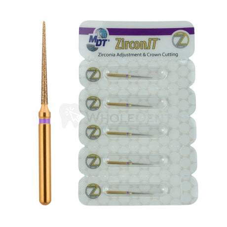  Mdt Pointed Cone Z167 Fg Zirconit Adj Diamond Burs 