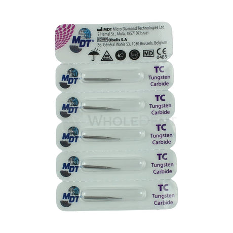 Mdt Round Fg Carbide Burs - 5Pcs