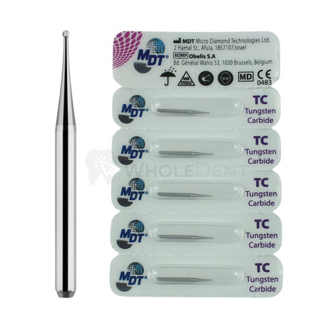  Mdt Round Fg Carbide Burs 