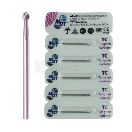  Mdt Round Fg Surgical Carbide Burs 