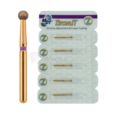  Mdt Round Z001 Fg Zirconit Adj Diamond Burs 