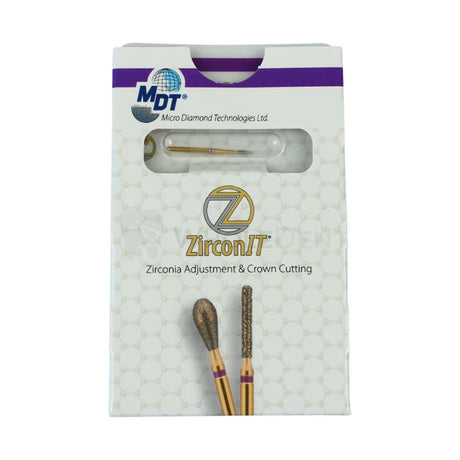  Mdt Short Flame Needle Z540 Fg Zirconit Adj Diamond Burs 